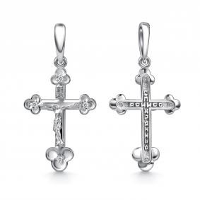 Серебряная подвеска GRIGORIEV Г10-01-0033 (с) с фианитом Г10-01-0033 (с) фото